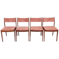 4 Deense Johannes Andersen Voor Uldum Roze Rib Stof