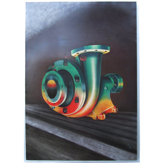 Groot Industrieel Schilderij 1