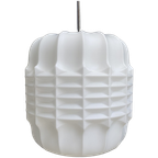 Opaline Pendant Lamp 1960S Brutalist Style thumbnail 1