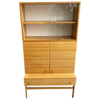 Small Highboard With Showcase By Jitona 1970S thumbnail 1