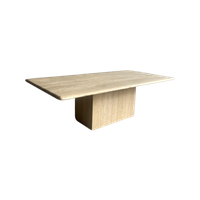 Vintage Italian Travertine Coffee Table, 1960S
