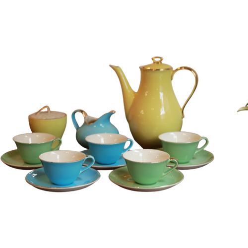 Keralux Koffieservies 1950