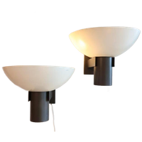 Set Van 2 Vintage Wandlampen Philips