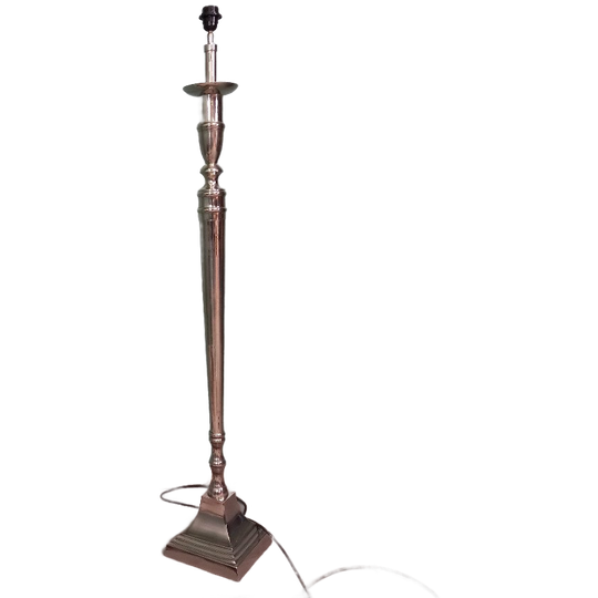 Vintage Verchroomd Staande Schemerlamp 1