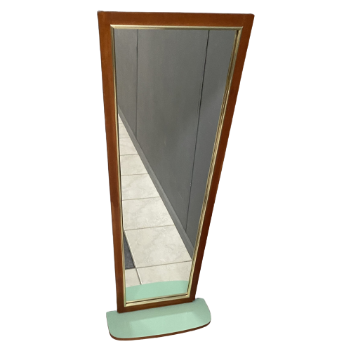 1960S Teak Frame Mirror