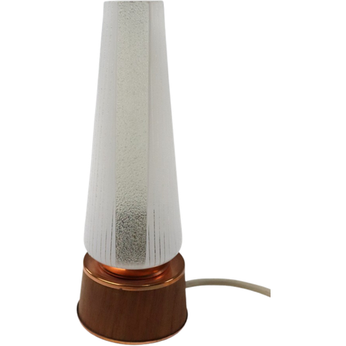 Vintage Tafellamp Bedlampje 'Copper'