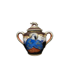 Theeservies Set Satsuma Porselein Vintage thumbnail 1