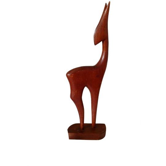 Vintage Hert Hout Hertje 1