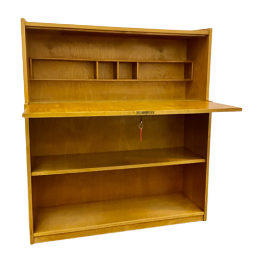 Mid Century, Vintage, Secretaire, Desk, 1