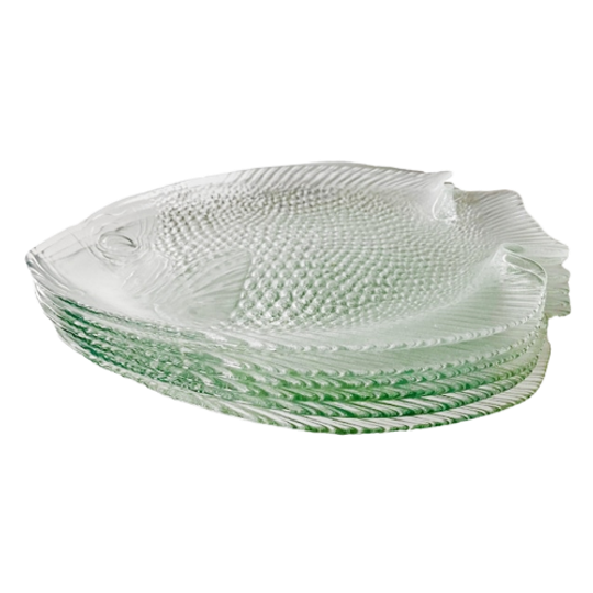 Set Arcoroc France Glazen Borden Vis | Kerst 1