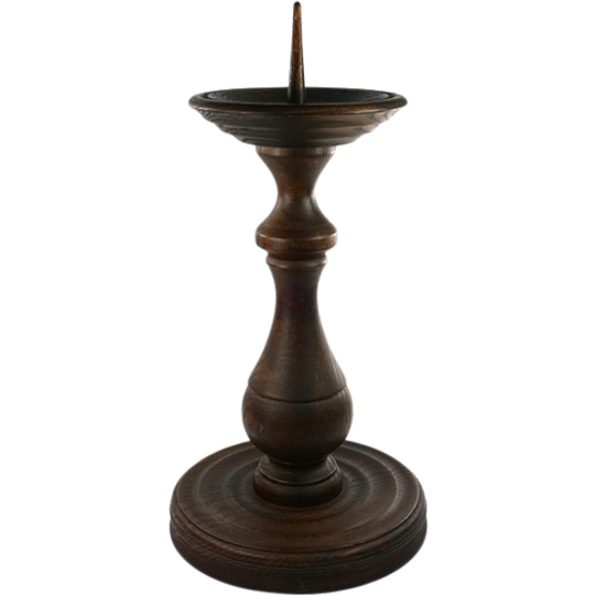 Grote Houten Kandelaar Vintage 1