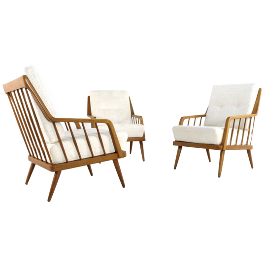 Vintage Fauteuil Spijlenfauteuil Midcentury 1