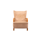 Scandinavian Mid-century Modern Lounge Armchair / Fauteuil, 1950’s Sweden thumbnail 1