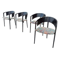 Set Van 4 Postmodern Castelijn Design Eetkamerstoelen