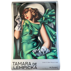 Tamara De Lempicka, Young Woman In Green (young Woman With Gloves), Ca. 1931 thumbnail 1