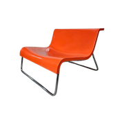 Kartell Form Lounge Chair Piero Lissoni Oranje