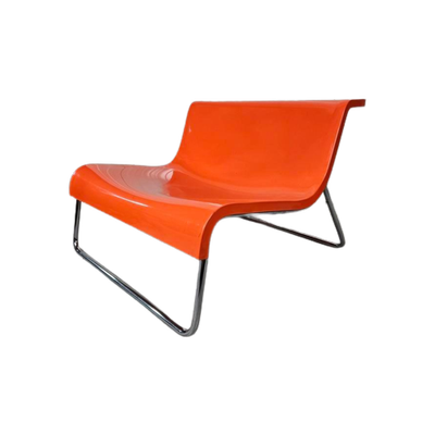 Kartell Form Lounge Chair Piero Lissoni Oranje