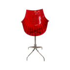 Christophe Pillet - Driade - Meridiana - Hard Plastic Design Bar Stool On Four-Legged Base - Bar thumbnail 1