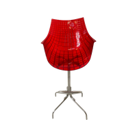 Christophe Pillet - Driade - Meridiana - Hard Plastic Design Bar Stool On Four-Legged Base - Bar