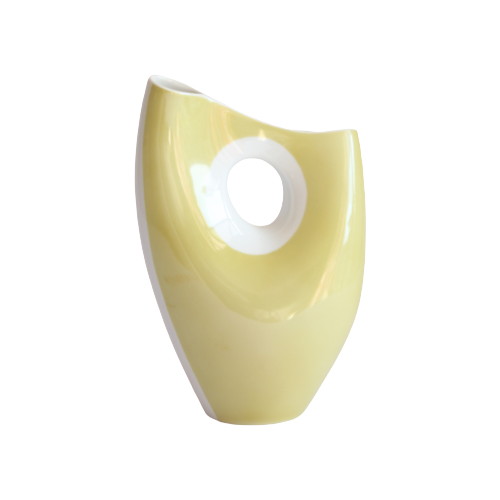 Organic Vase By Beate Kuhn For Rosenthal Kunstabteilung Selb, 1950S.