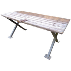 Brocante Boeren Tuintafel thumbnail 1