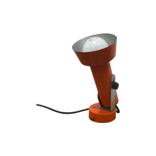 Oranje Vintage Tafellamp, 60'/70' 1