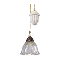 Antieke Art Deco Hanglamp / Pendellamp