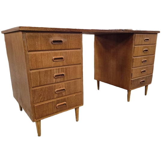 Vintage Houten Bureau / Desk 1