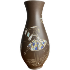 Höhr-Grenzhause Vase By Marzi & Remy Decor Venice Model 1019/35 1950S thumbnail 1