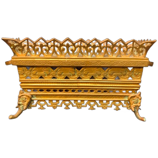 Bloempot. Bronzen Massief. 1