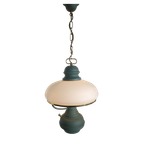 Schitterende Retro/vintage (elektrische) Mushroom 'olielamp' Plafondlamp Met 2 Lichtbronnen thumbnail 1