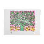 Offset Litho Naar Keith Haring Tree Of Life 22/150 Pop Art thumbnail 1
