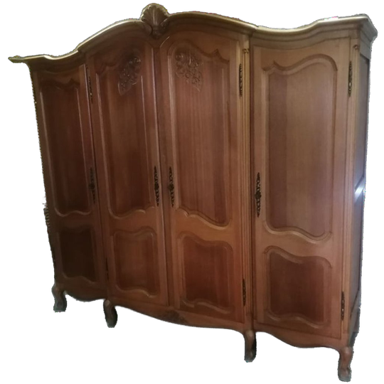 Kledingkast Vintage Eiken 1