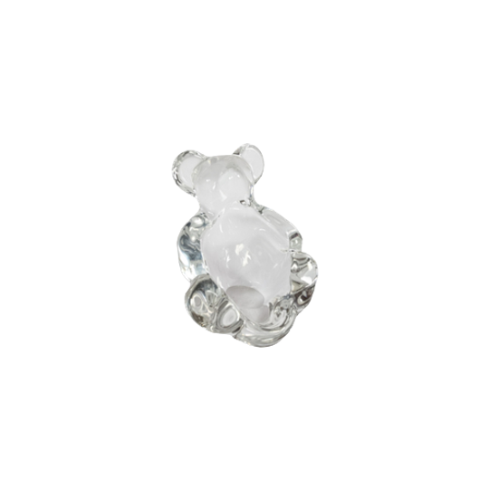 Art Vannes - Kristal - Beertjes - Figurine - Beeldje - Frankrijk - 70's 1