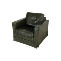 Vintage Club Chair | Fauteuil | Lounge Chair | Leer