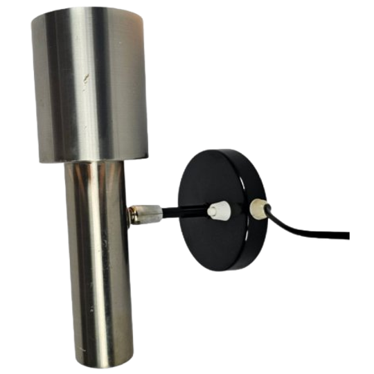 Koch & Lowy - Wandspot - Rvs - Space Age Verlichting - Amerika - 60's 1