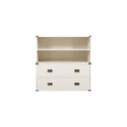 Pair Of Military Campaign Style Storage Units / Commode / Ladekast / Kast thumbnail 1