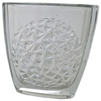 Sklo Union Rudolph Jurnikl Hobnail Vaas.