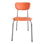 Brabantia Buisstoelen Oranje Jaren 70 thumbnail 1