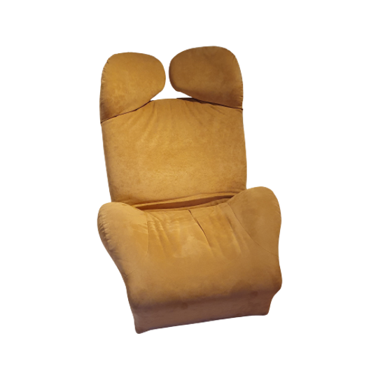 Vintage Lounge Chair Model Wink By Toshiyuki Kita For Cassina 1980s 1