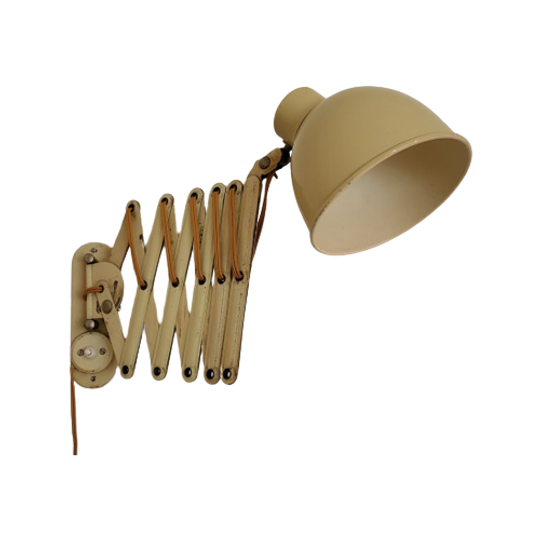 Vintage Scissor Lamp Creme 1