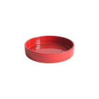 Red Centrepiece Bowl Or Fruit Bowl By Aldo Londi For Bitossi thumbnail 1