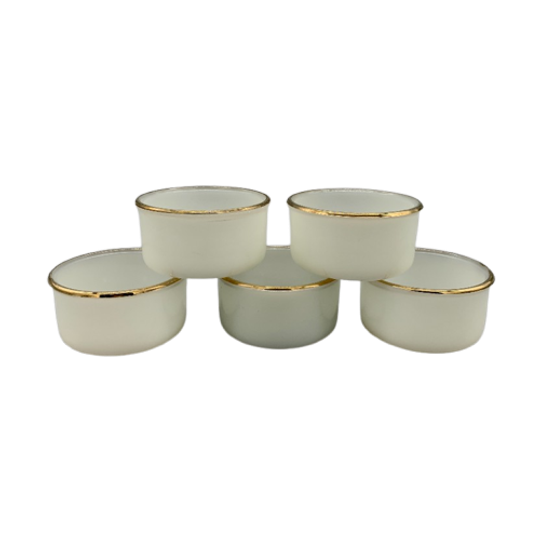 Set Arcopal Arlequin Cups Crème/goud 5 Stuks 1