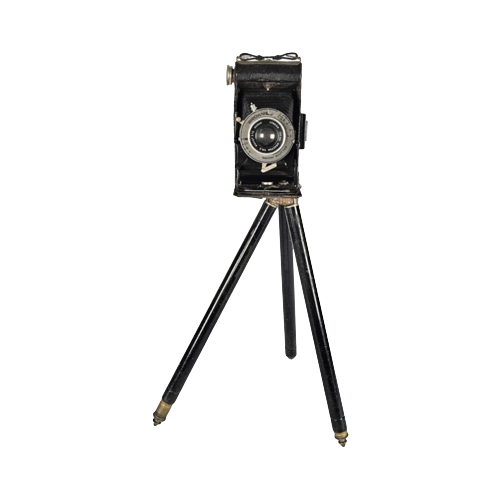 Kodak - London- 100Mm - Anaston F/6.3 Mount 370 Camera - W/ Brownie "Dakon" Met Statief - 1940'S