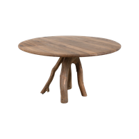 Robuuste, Unieke, Eikenhouten Eettafel 68911