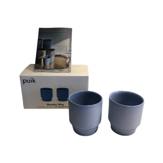 Leuk Voor Kerst Puik Monday Espresso Kopjes Baby Blue 1