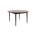 Round Teak Dining Table By Arne Vodder For Sibast thumbnail 1
