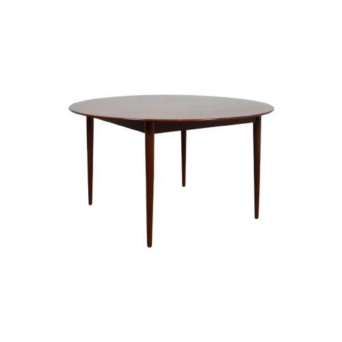 Round Teak Dining Table By Arne Vodder For Sibast