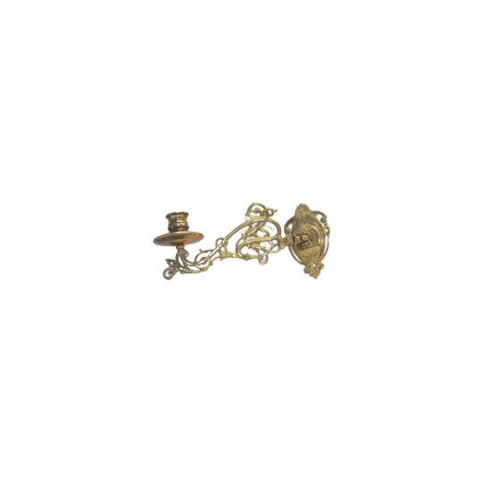 Set Beweegbare Bronzen Wandkandelaars 1