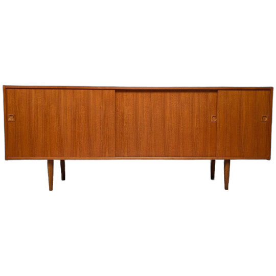 Vintage Teak Lowboard, Jaren 60, Deens Design 1